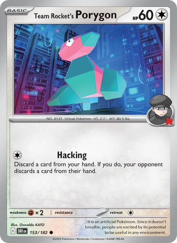 Team Rocket's Porygon #153/182