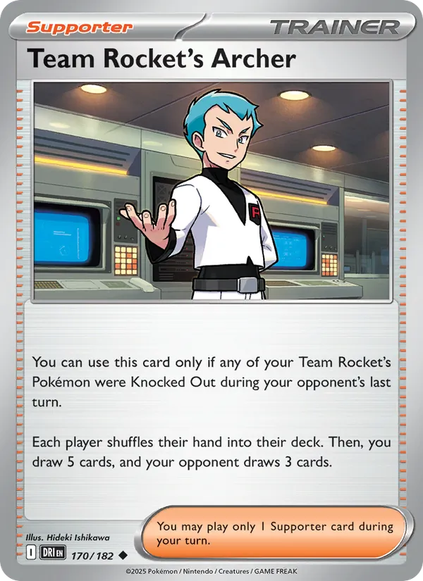 Team Rocket's Archer #170/182