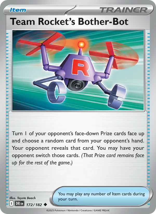 Team Rocket's Bother-Bot #172/182