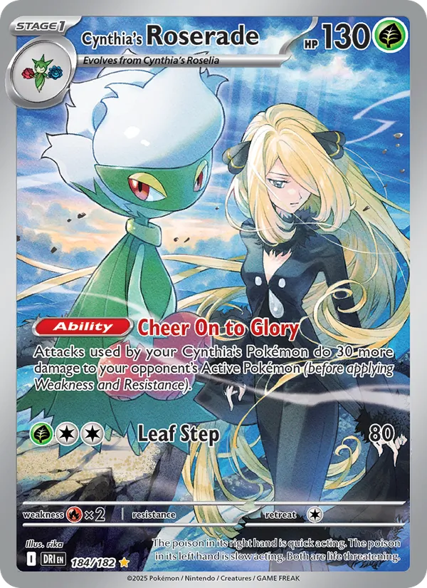 Cynthia's Roserade #184/182