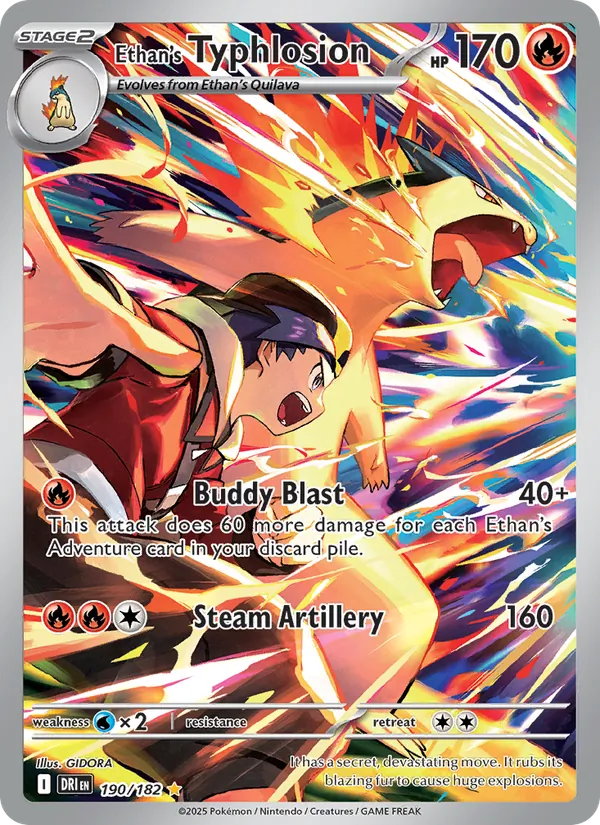 Ethan's Typhlosion #190/182