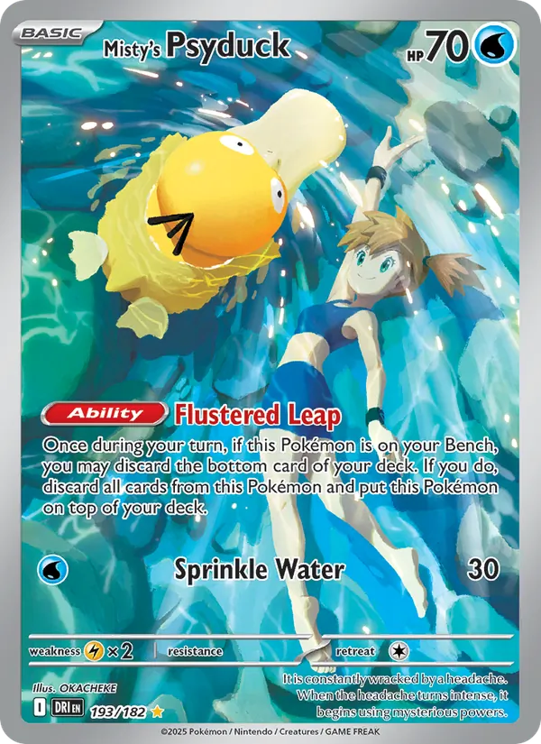 Misty's Psyduck #193/182