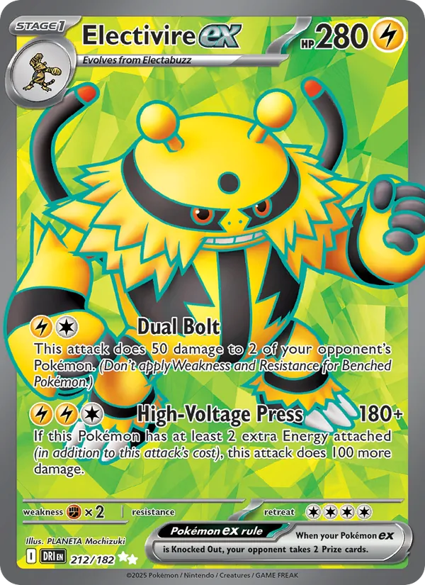 Electivire ex #212/182