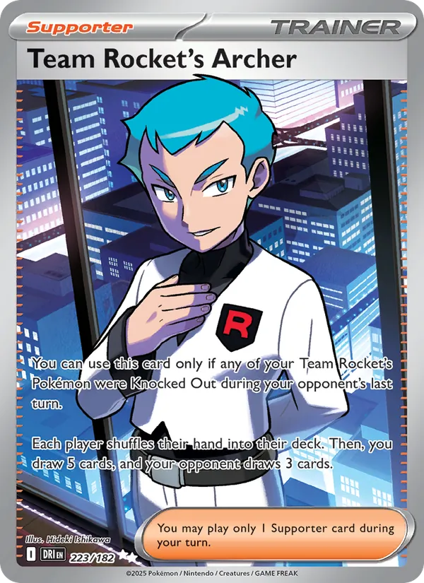 Team Rocket's Archer #223/182