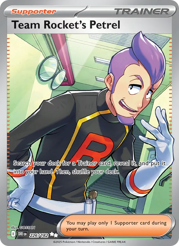 Team Rocket's Petrel #226/182