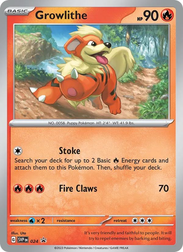 Growlithe #24/225