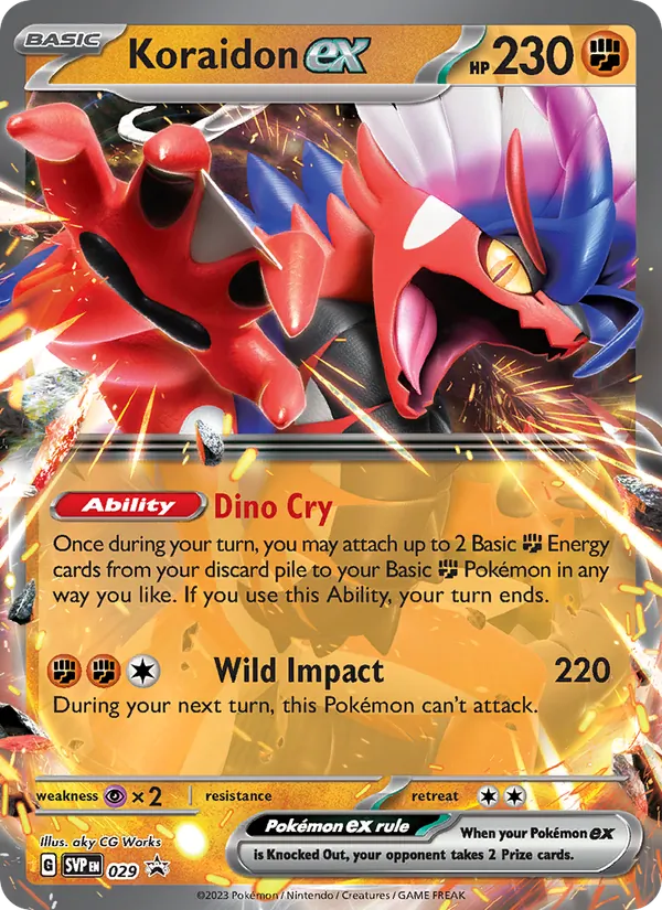 Koraidon ex #29/225