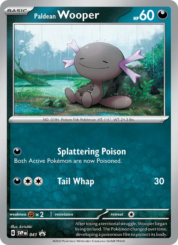 Paldean Wooper #41/225