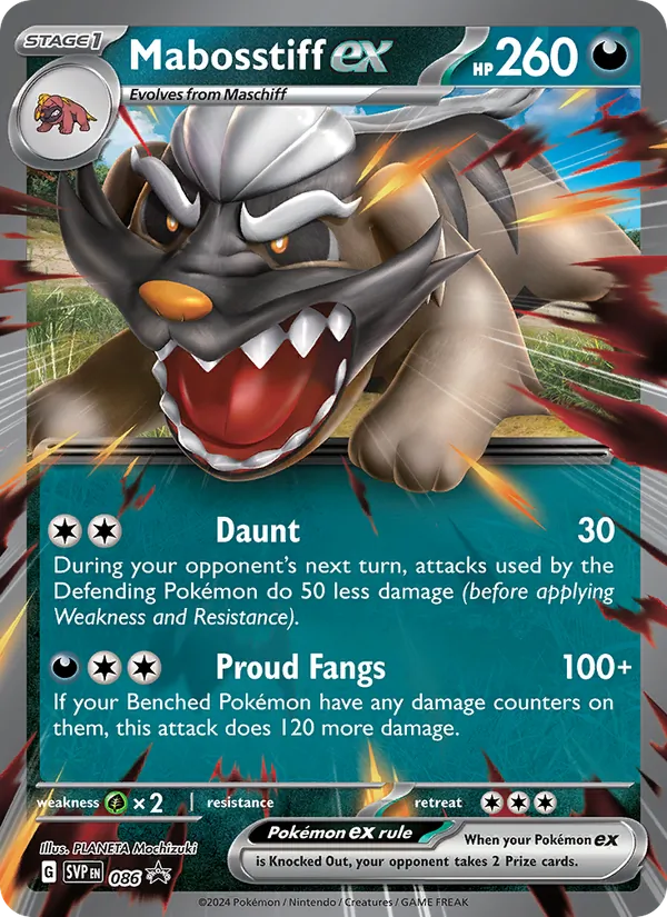 Mabosstiff ex #86/225