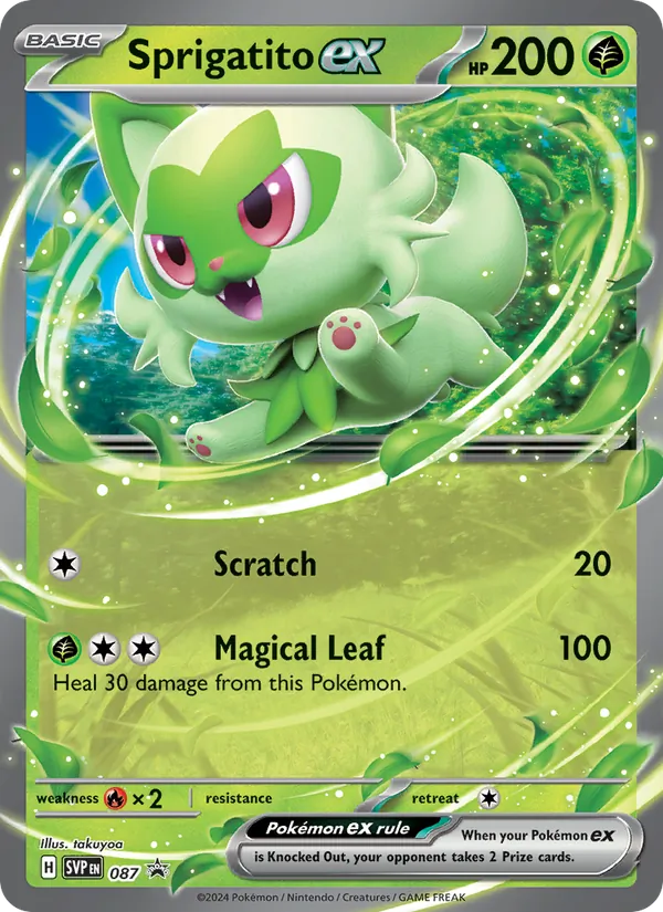 Sprigatito ex #87/225