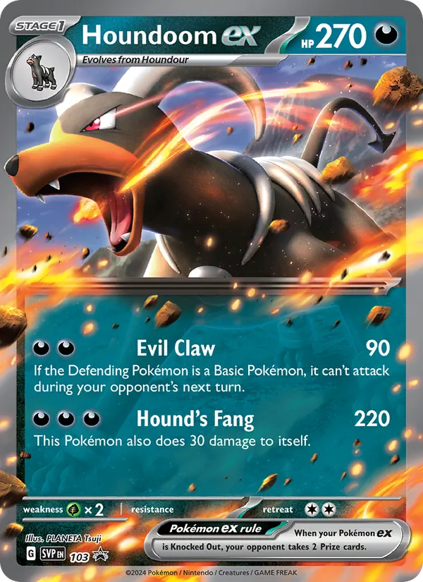 Houndoom ex #103/225