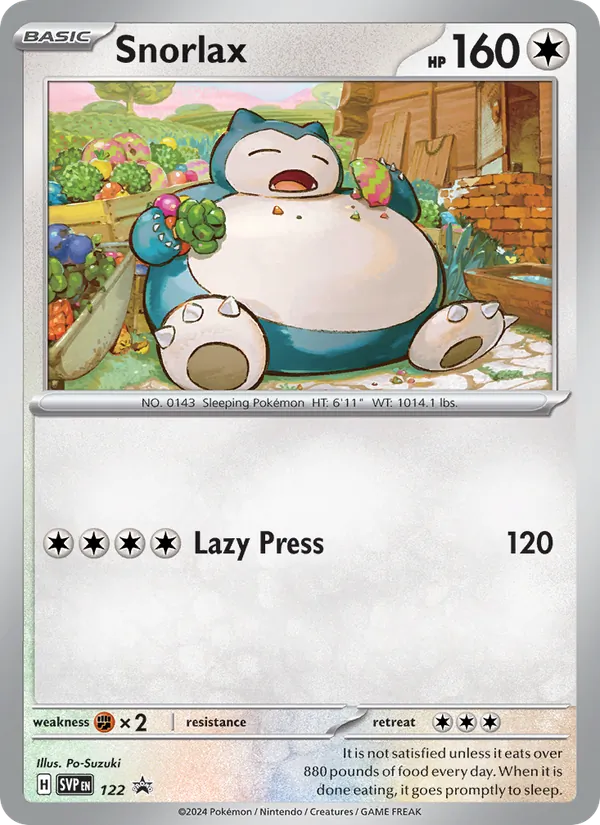 Snorlax #122/225