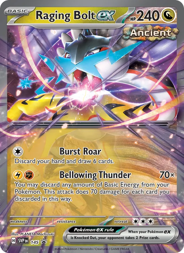 Raging Bolt ex #145/225
