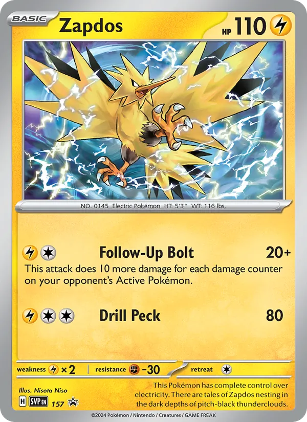 Zapdos #157/225