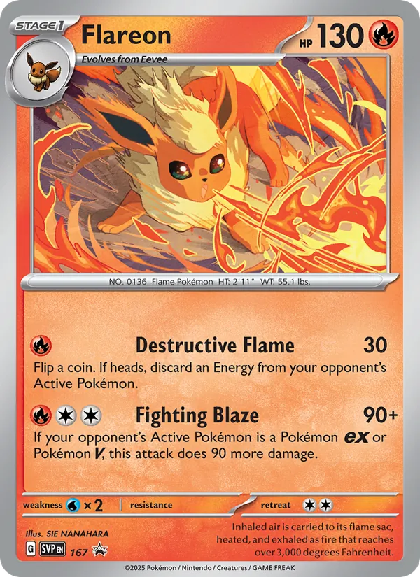 Flareon #167/225