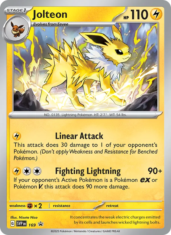 Jolteon #169/225