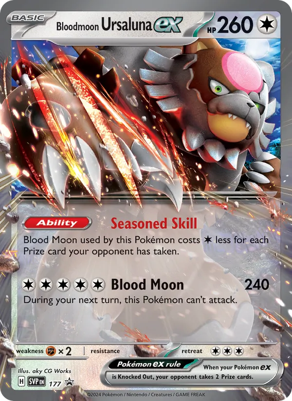 Bloodmoon Ursaluna ex #177/225