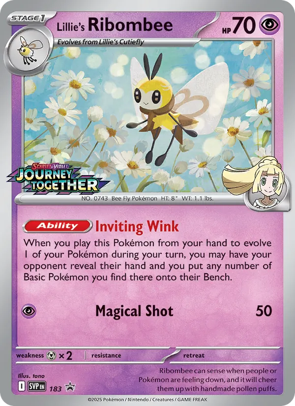 Lillie's Ribombee #183/225