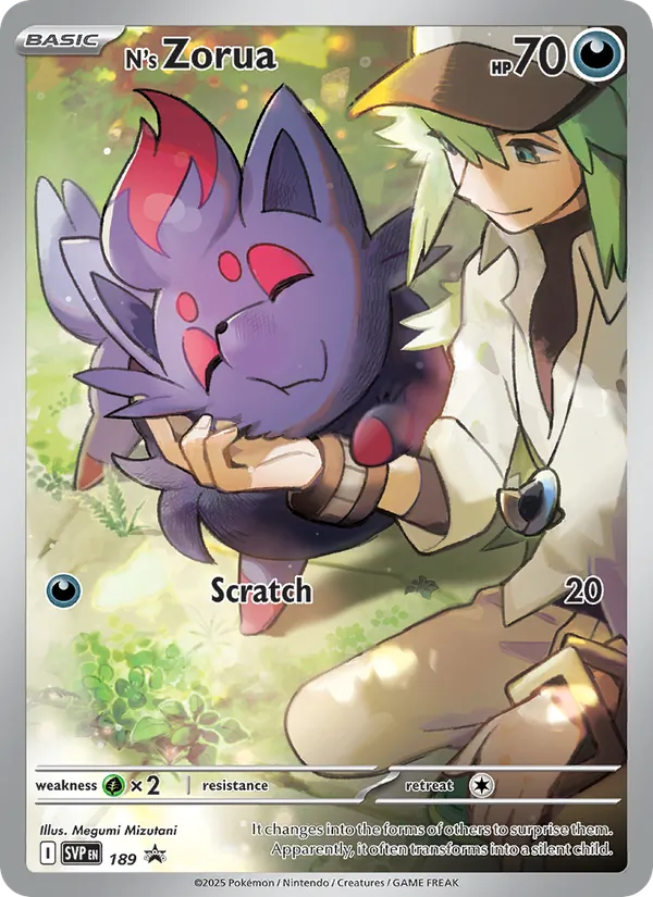 N's Zorua #189/225