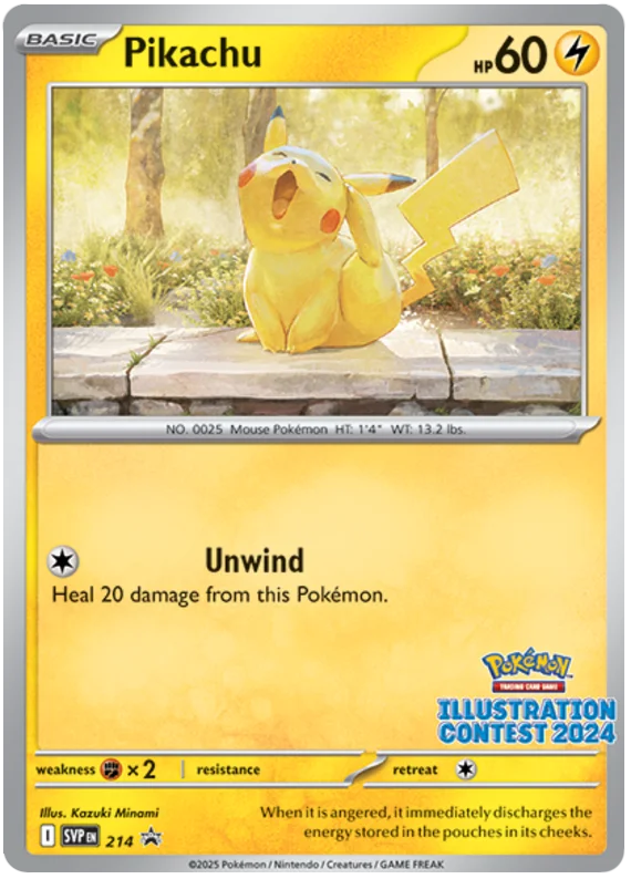 Pikachu #214/225