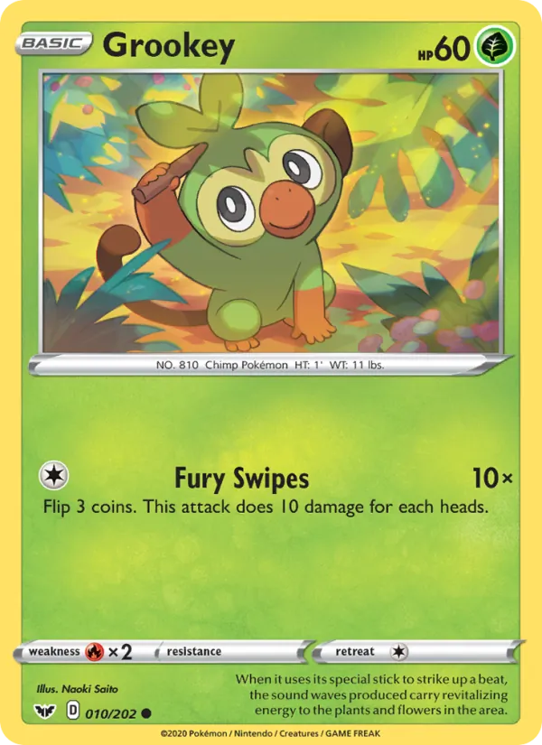 Grookey #10/202