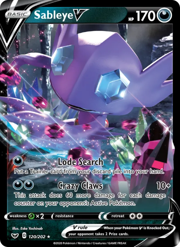 Sableye V #120/202