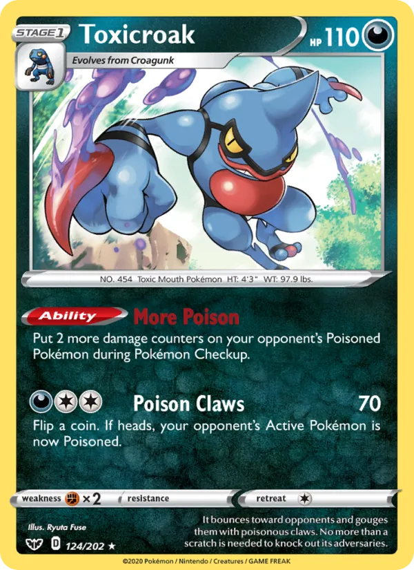 Toxicroak #124/202