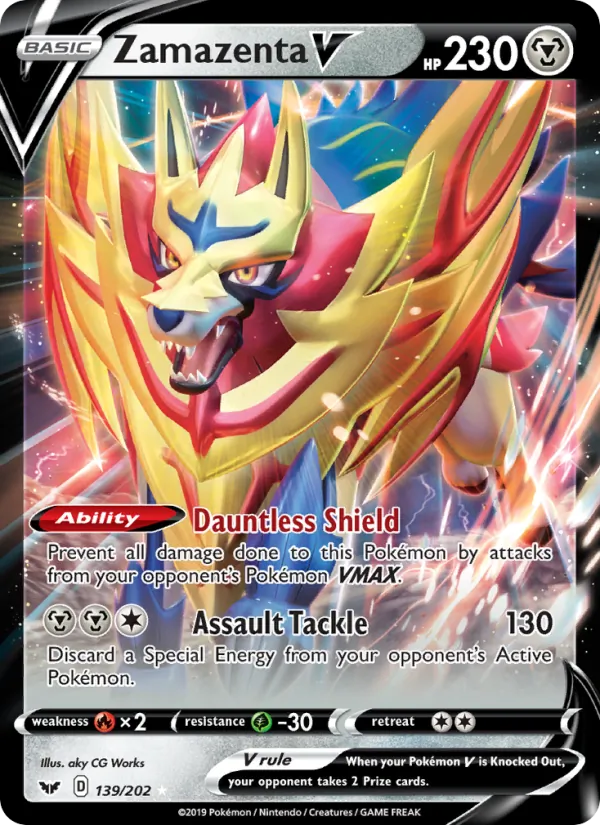 Zamazenta V #139/202