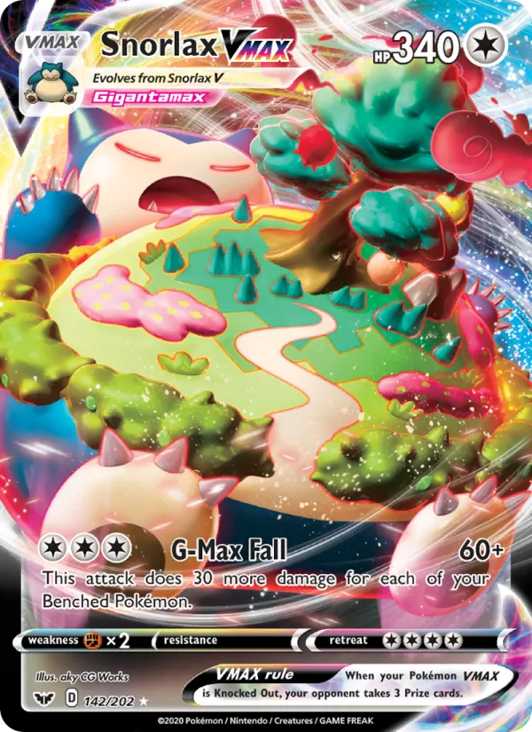Snorlax VMAX #142/202