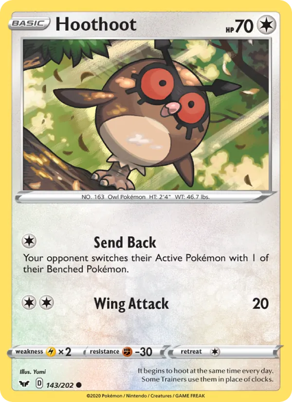 Hoothoot #143/202