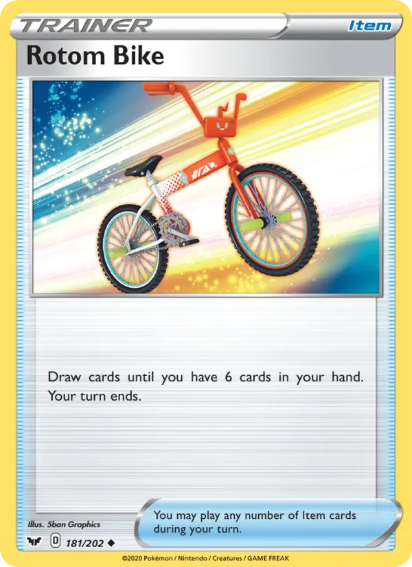 Rotom Bike #181/202