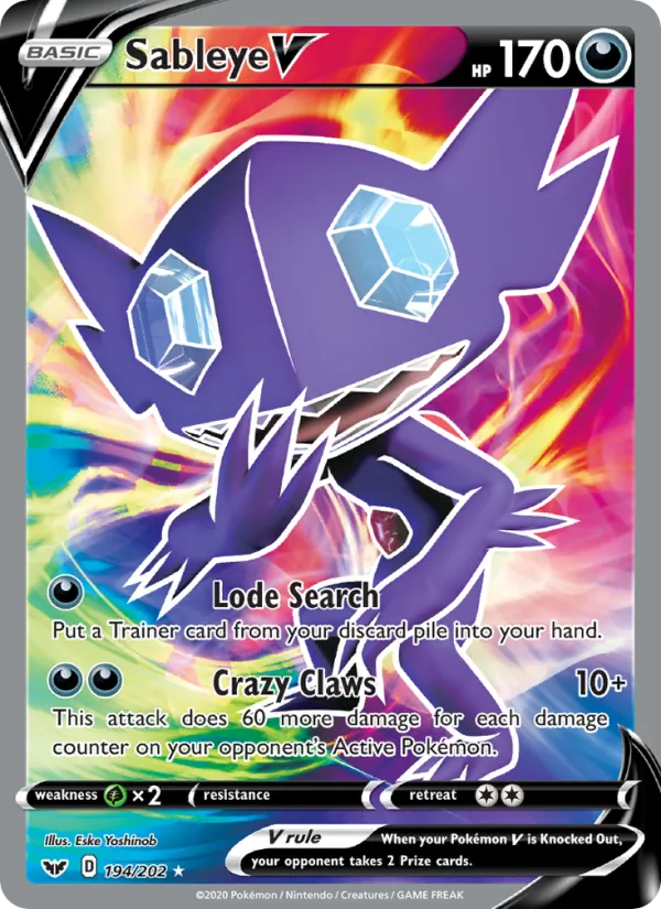 Sableye V #194/202