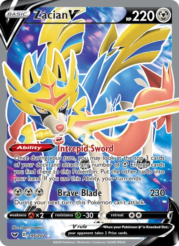Zacian V #195/202