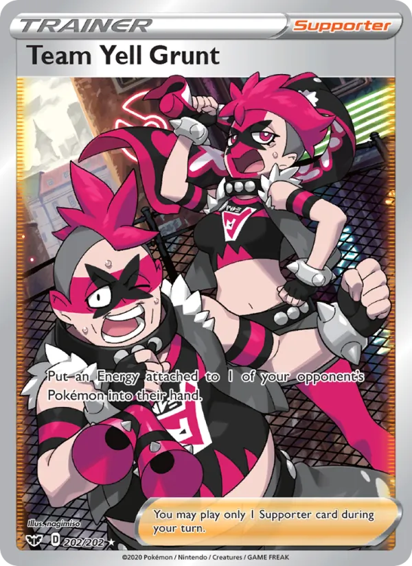 Team Yell Grunt #202/202