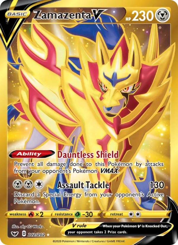 Zamazenta V #212/202
