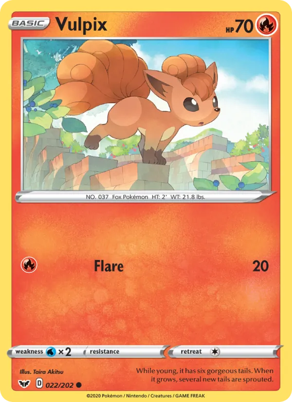 Vulpix #22/202