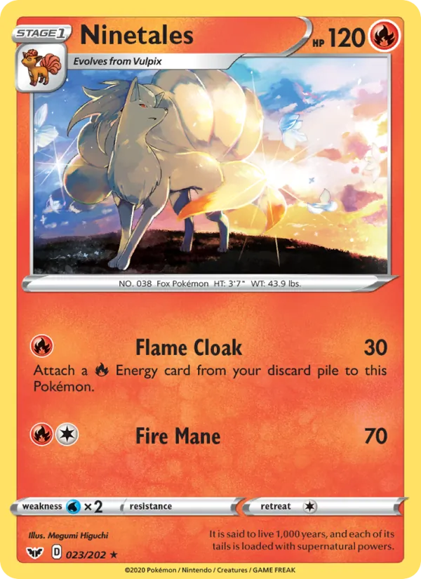 Ninetales #23/202