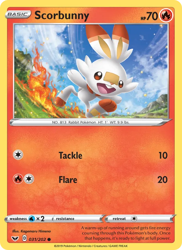 Scorbunny #31/202
