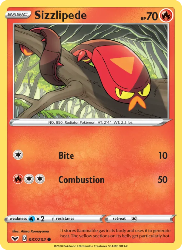 Sizzlipede #37/202