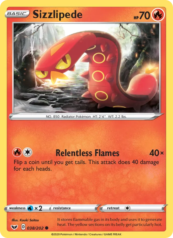 Sizzlipede #38/202
