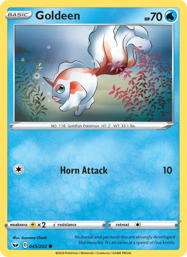 Goldeen #45/202