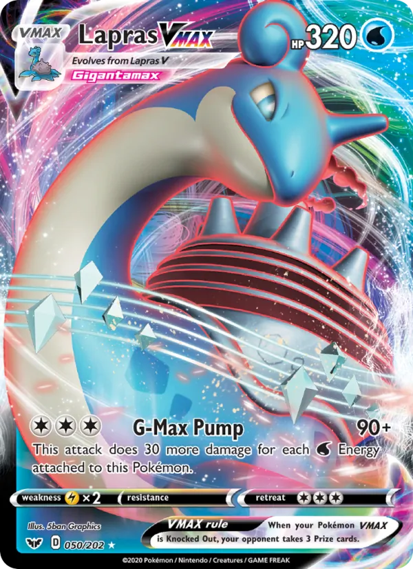Lapras VMAX #50/202