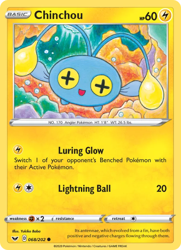 Chinchou #68/202