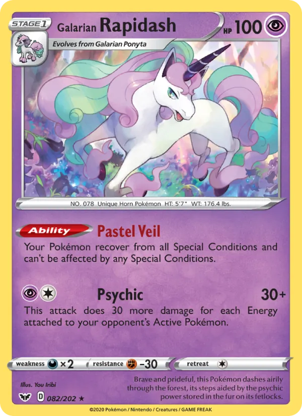 Galarian Rapidash #82/202