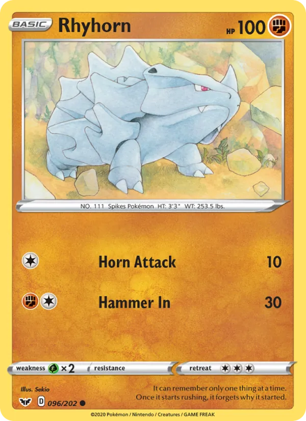 Rhyhorn #96/202