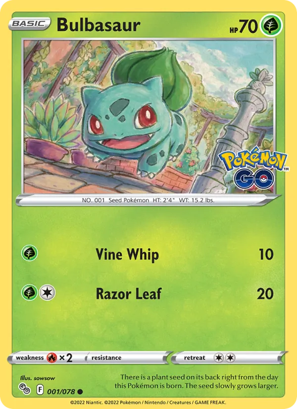 Bulbasaur #1/78