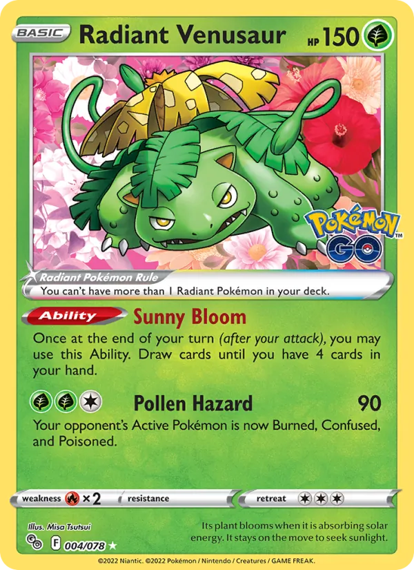 Radiant Venusaur #4/78