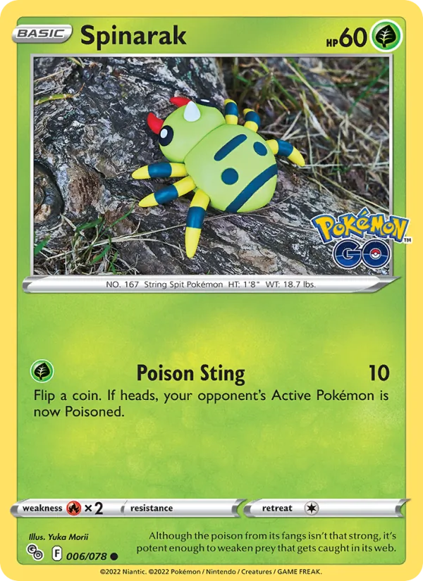 Spinarak #6/78