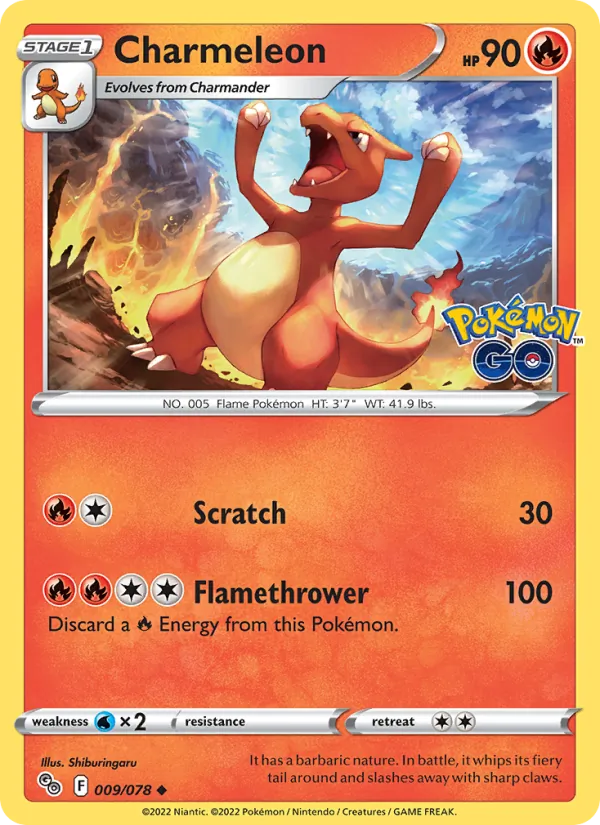 Charmeleon #9/78