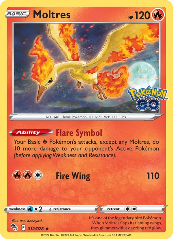Moltres #12/78
